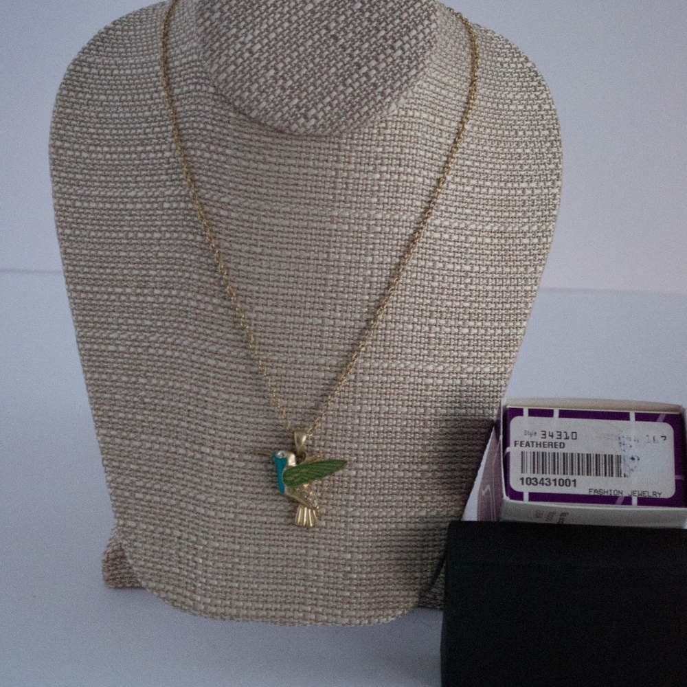 Lia sophia hummingbird necklace